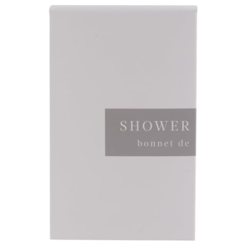 Ascot White Shower Cap, Carton